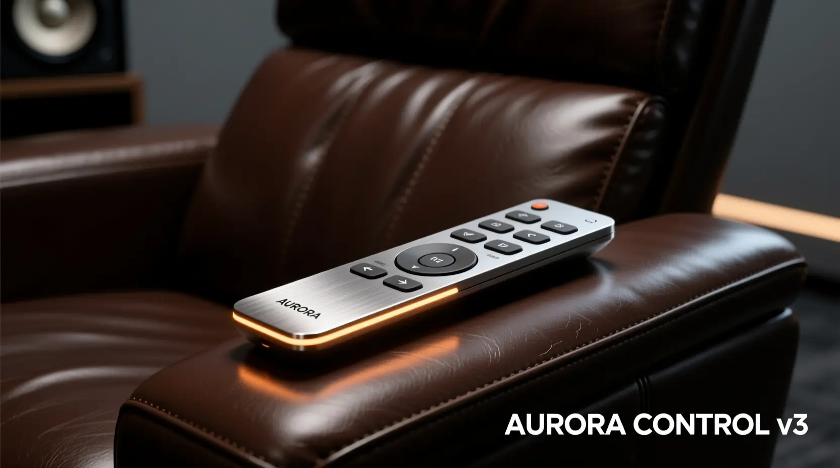 Backlit Remote Control for Home Theater: Dark Room Audio Interface 2026