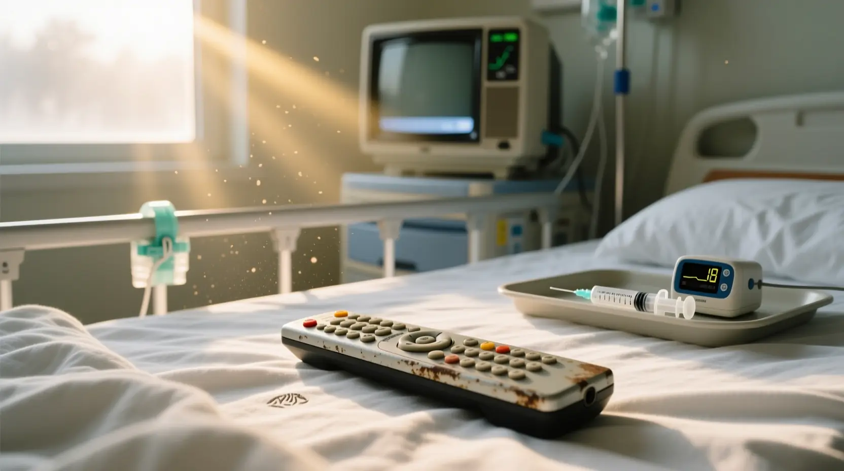 How to Clean a TV Remote in a Sickroom: A Ritual of Care, Not Just Disinfection